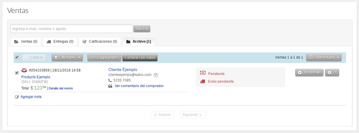 Integración con MercadoPago